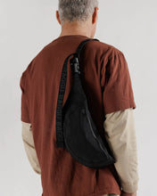Load image into Gallery viewer, Black Crescent Baggu Fanny Pack