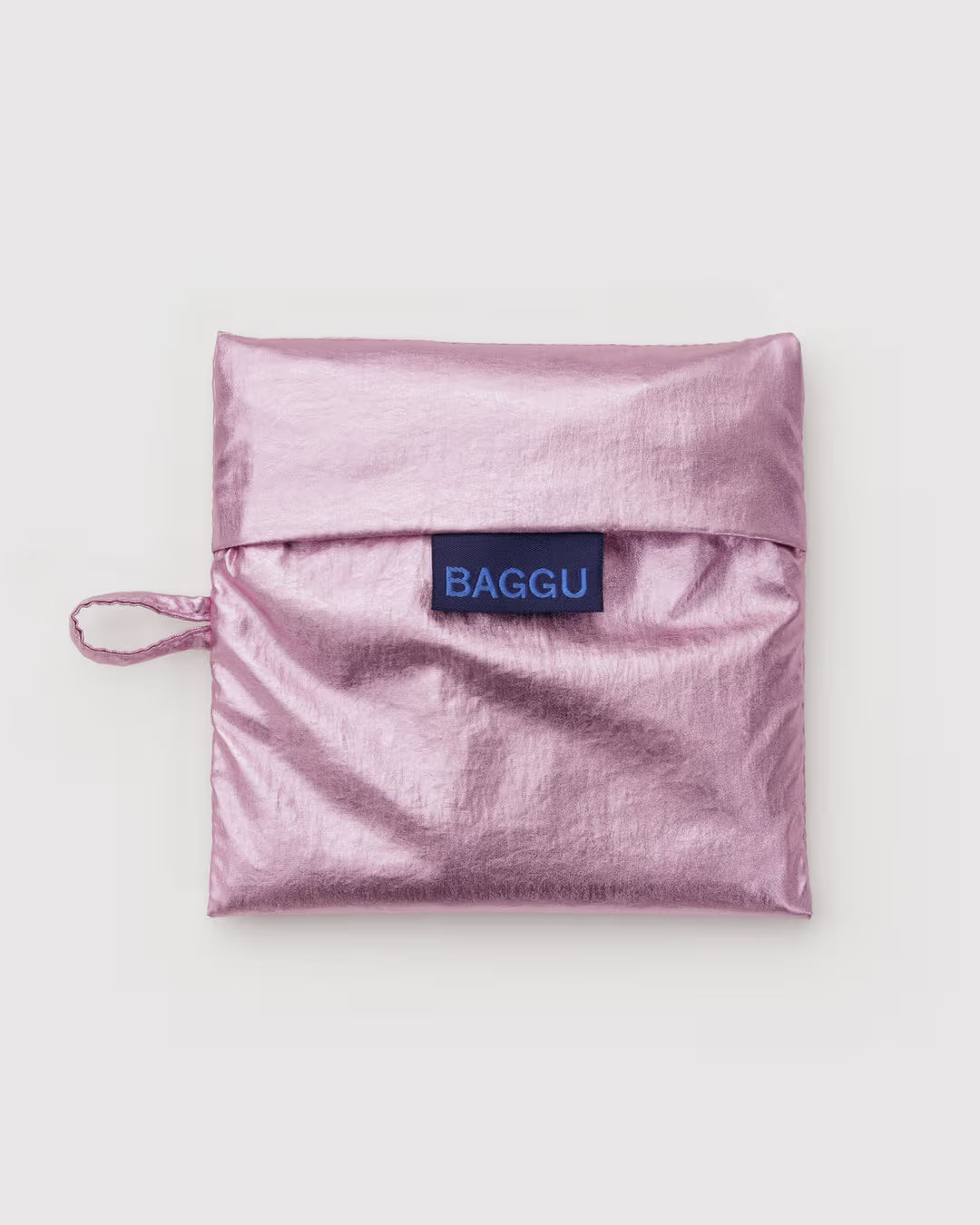 Blush Metallic Baggu Reusable Bag