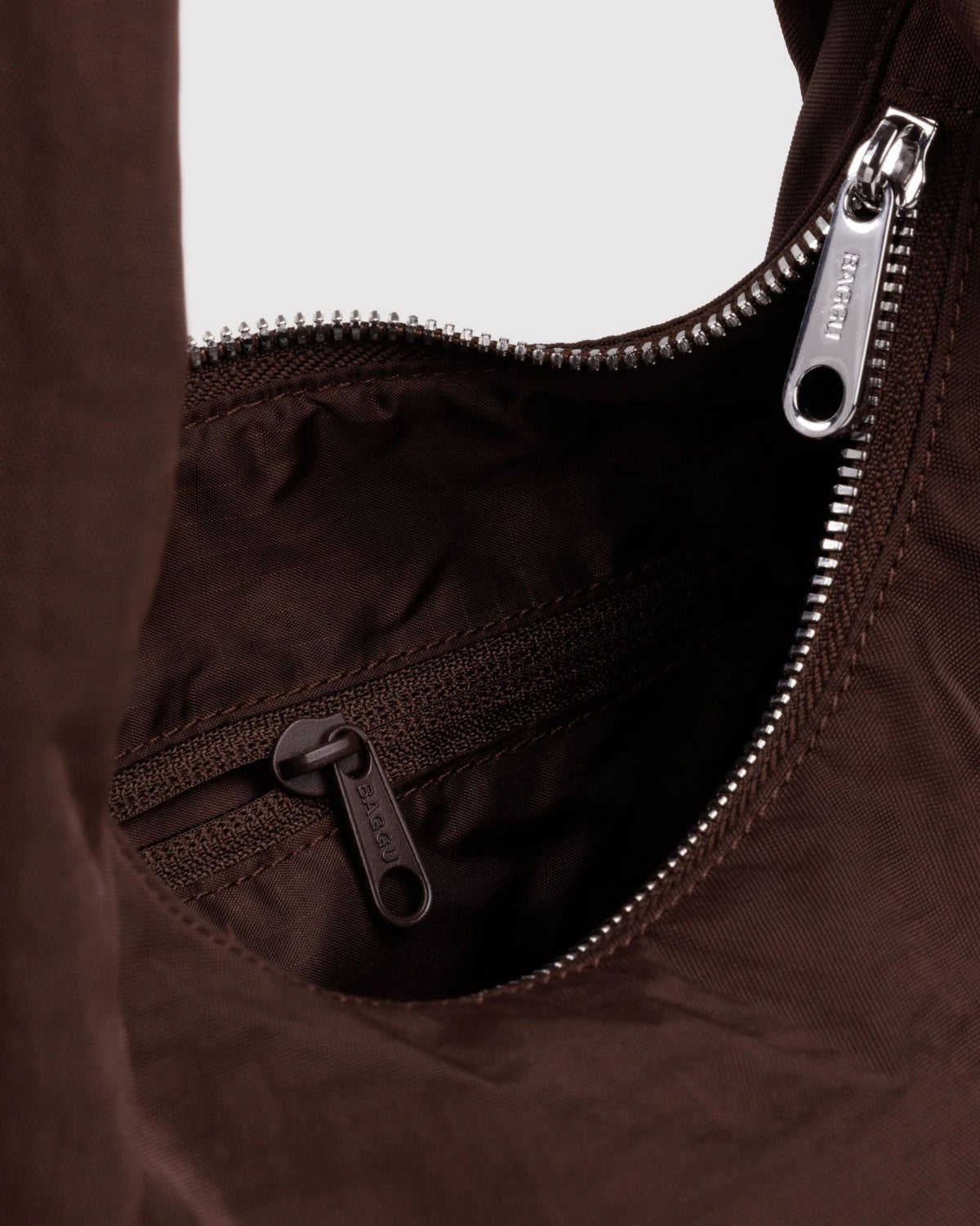 Small Coffee Nylon Meringue Bag
