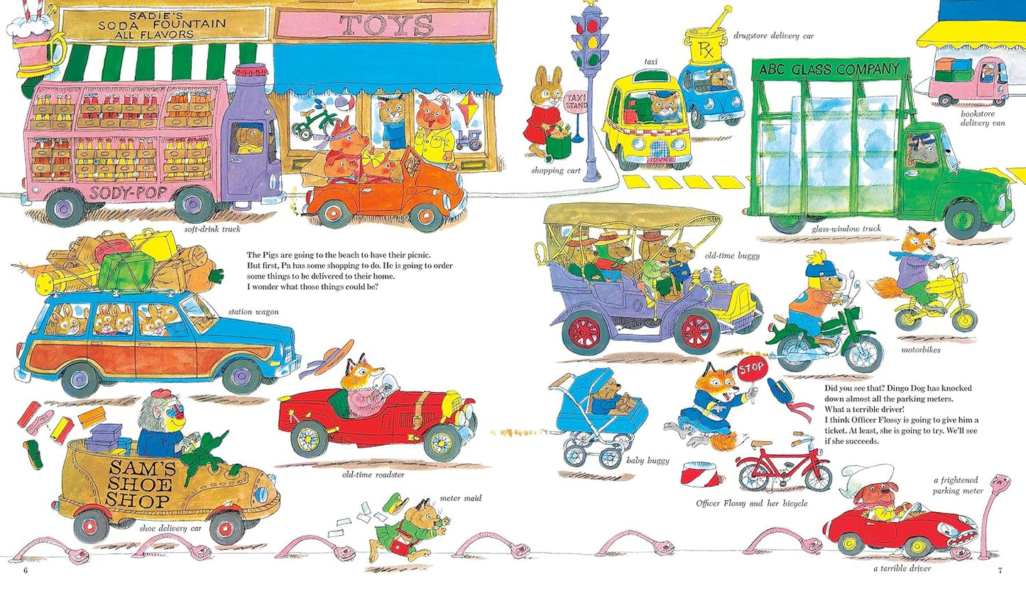 Richard Scarry's Cars and Trucks 50th Anniversary Ed