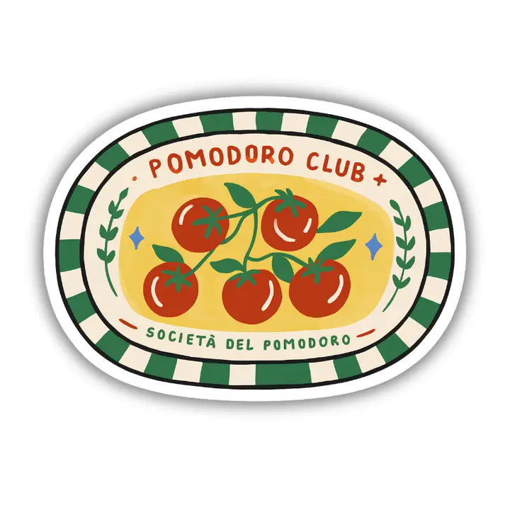 Pomodoro Club Sticker