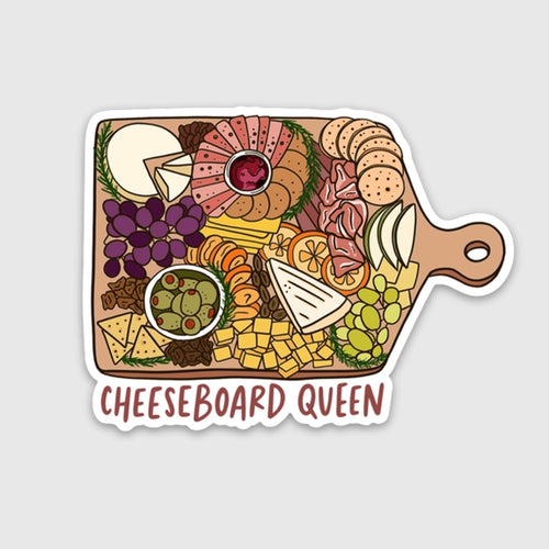 Cheeseboard Queen Sticker