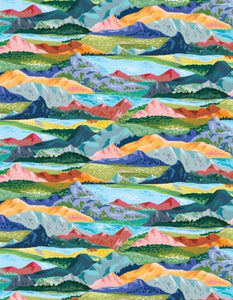 Colorful Mountains Wrapping Paper