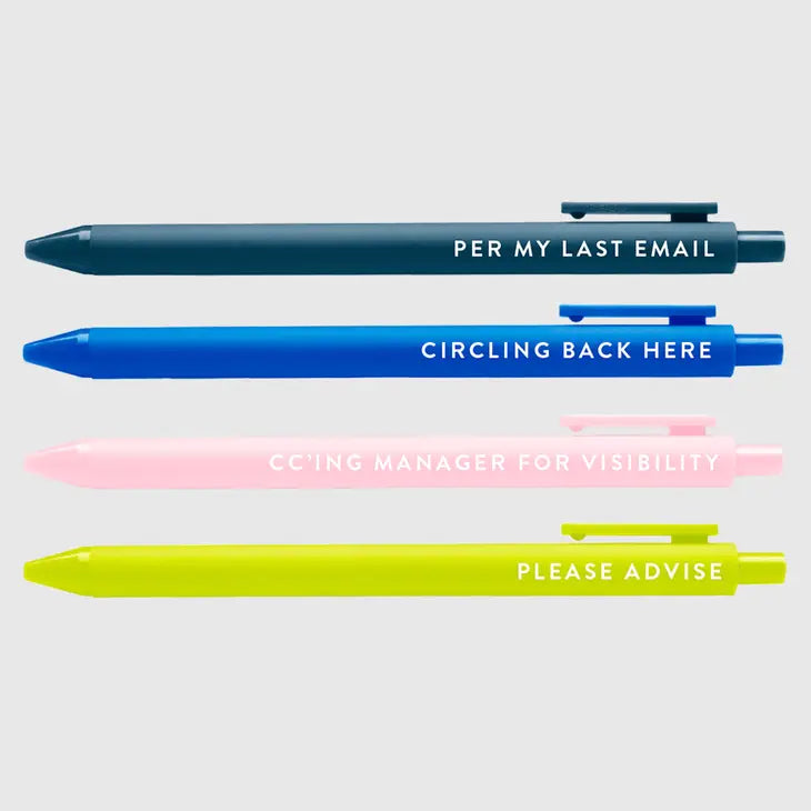 Corporate Lingo Pen Set – Ali's Wagon