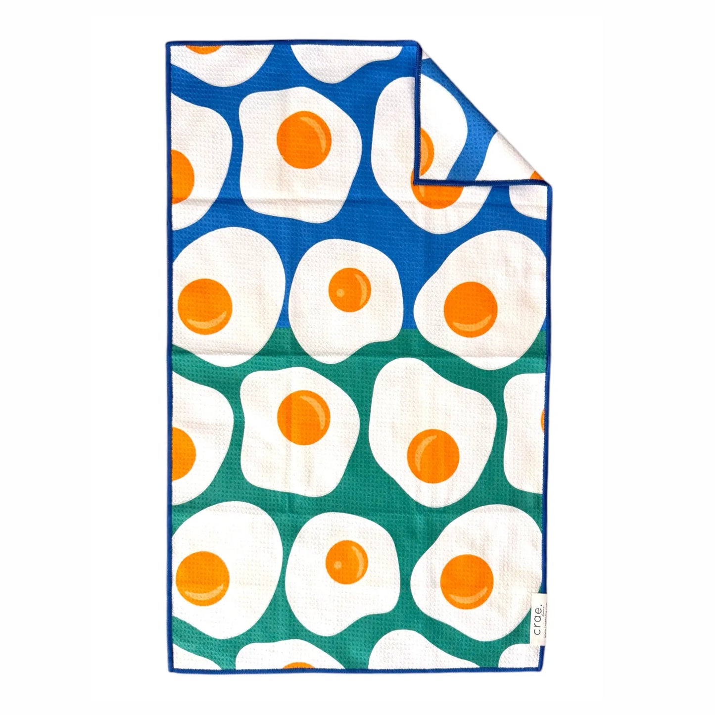 Over Easy Double Sided Hand Towel