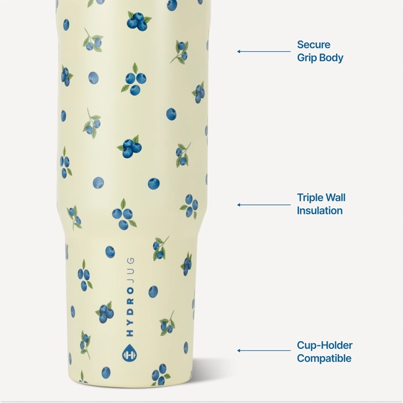 Freshly Pick'd HydroJug 32 oz Sport Water Bottle