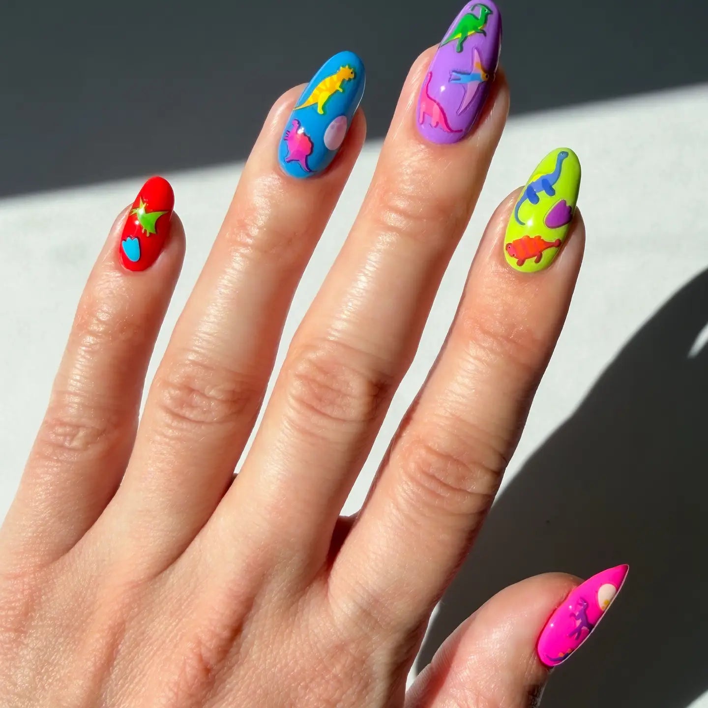 Dino Nail Stickers