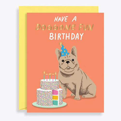 Have A Doggone Fun Birthday Card