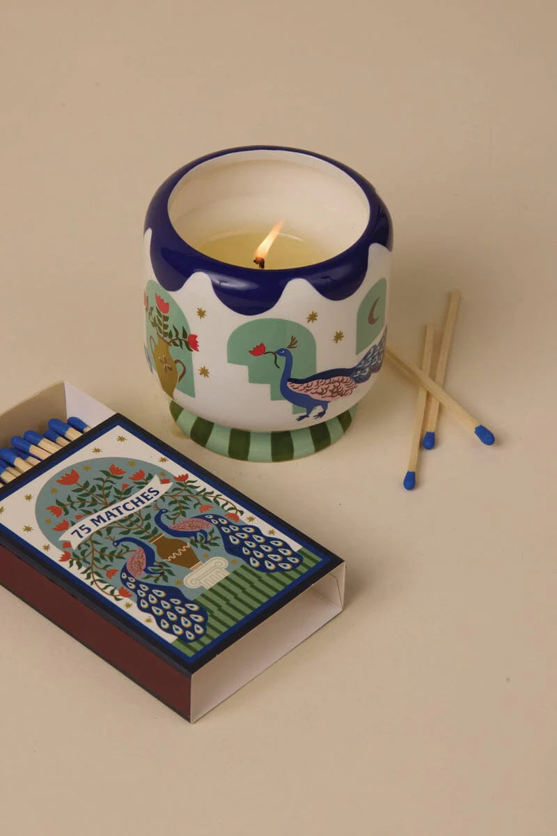 Misted Lime A Dopo Ceramic Candle - Ali's Wagon