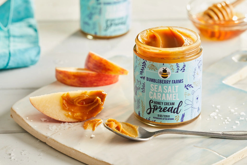 Sea Salt Caramel Honey Spread - Ali's Wagon