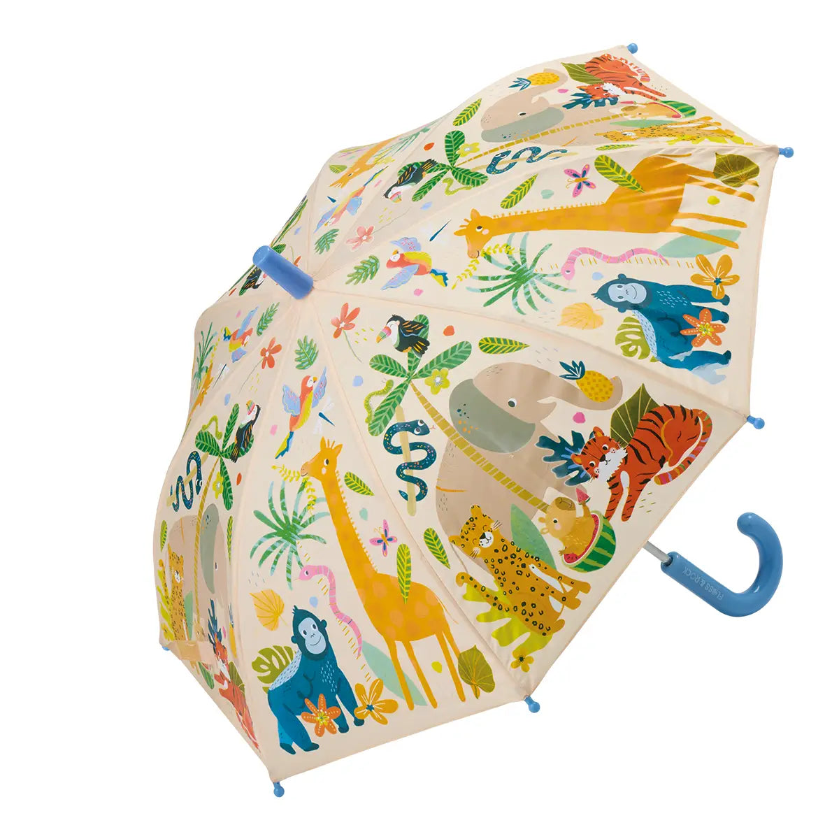 Jungle Animals Color Changing Umbrella