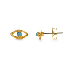 Load image into Gallery viewer, Eye Of Protection Stud Earrings