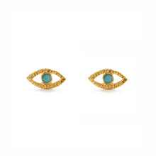 Load image into Gallery viewer, Eye Of Protection Stud Earrings