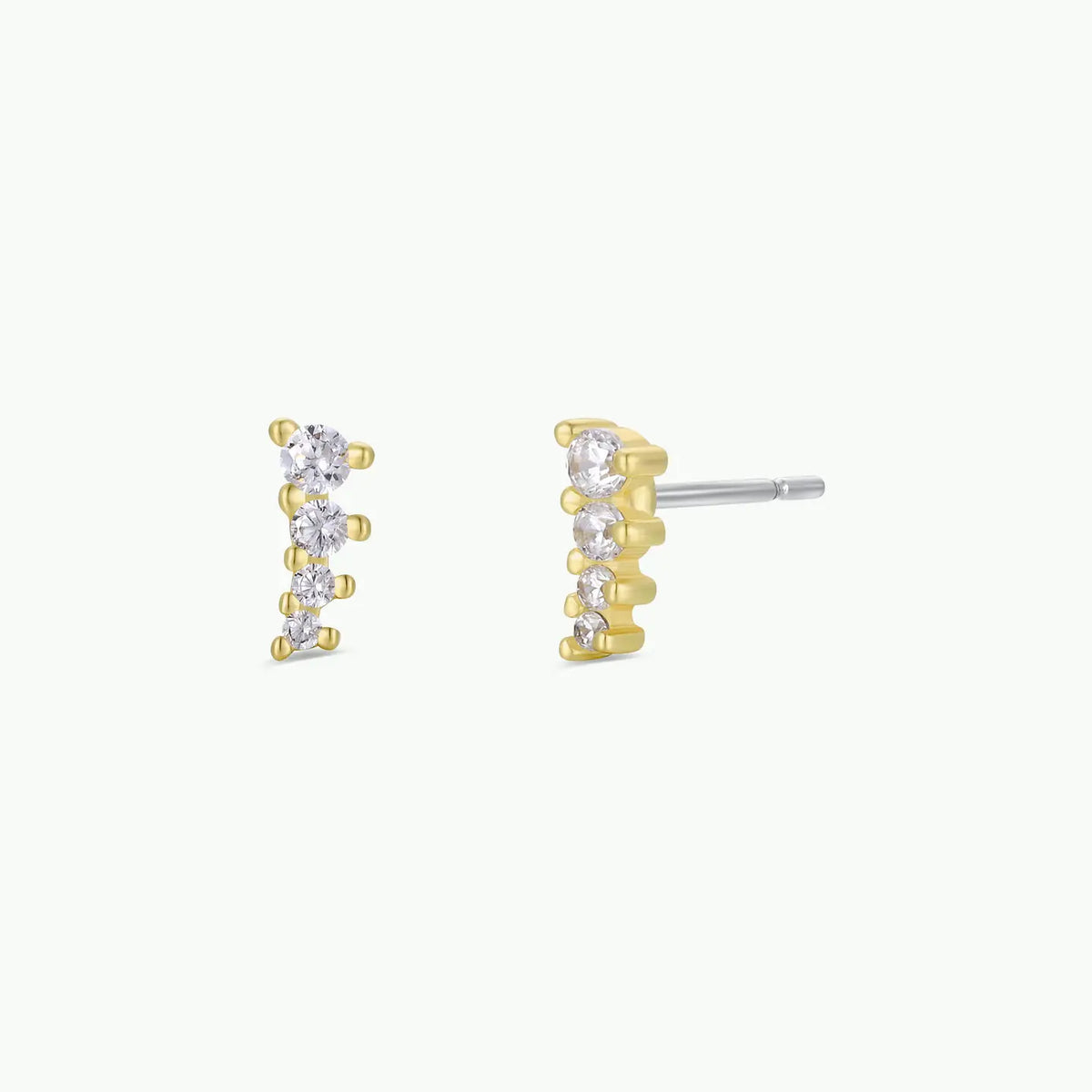 Mini Crawler Stud Earrings