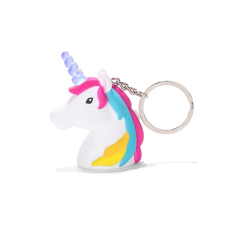 Unicorn LED Keychain