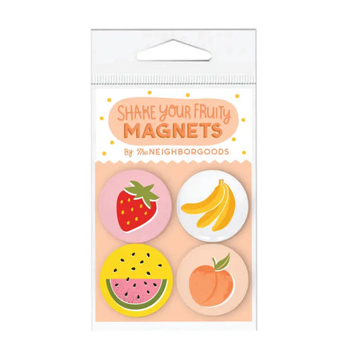 Shake Your Fruity Set of 4 Magnets