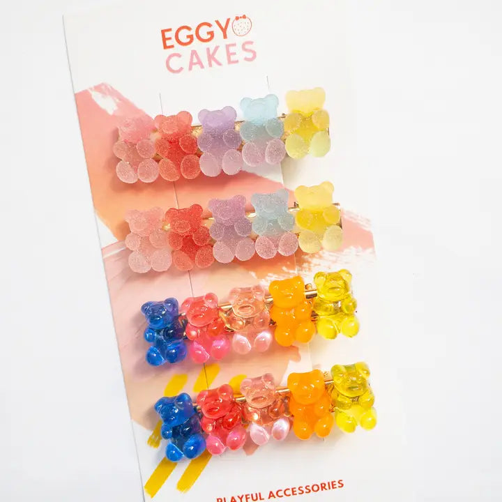 Gummi Bear Hair Clips