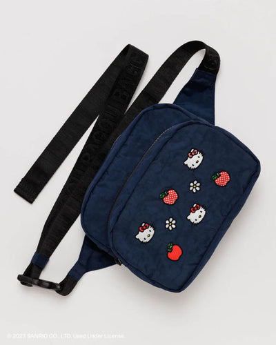 Embroidered Hello Kitty Baggu Fanny Pack