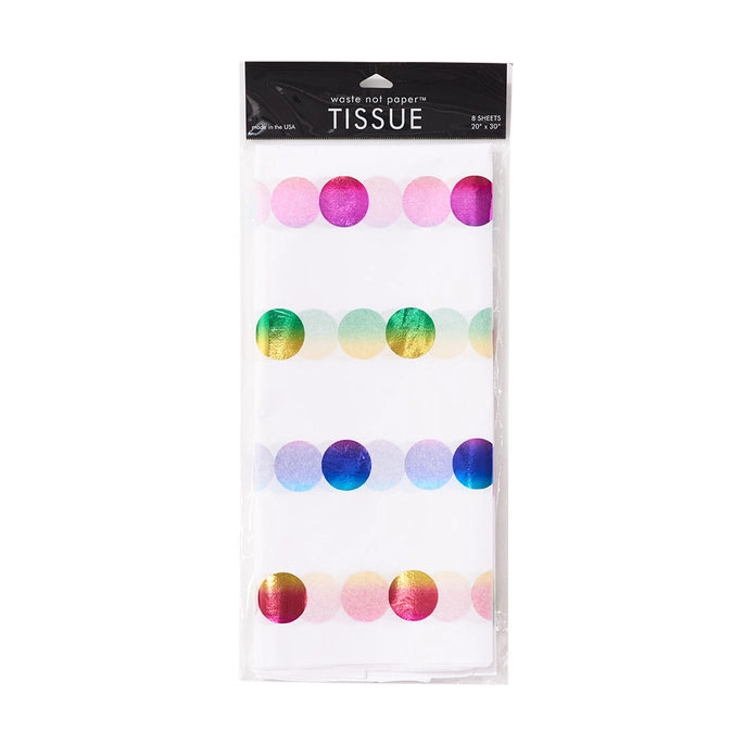 Rainbow Hot Spots Tissue Paper - Ali's Wagon