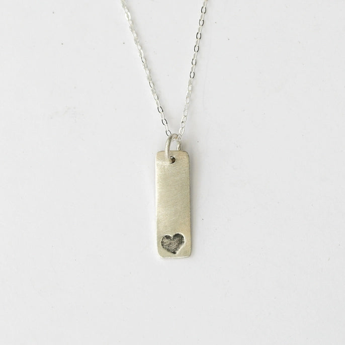 Mini Heart Pendant Necklace