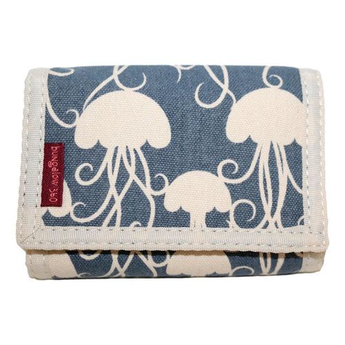 Jellyfish Tri Fold Wallet
