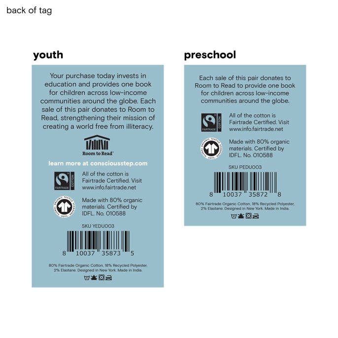 Kids Socks That Give Books