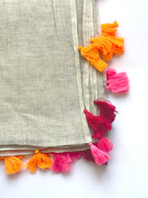 Load image into Gallery viewer, Liana All Around Tassel Cotton Scarf