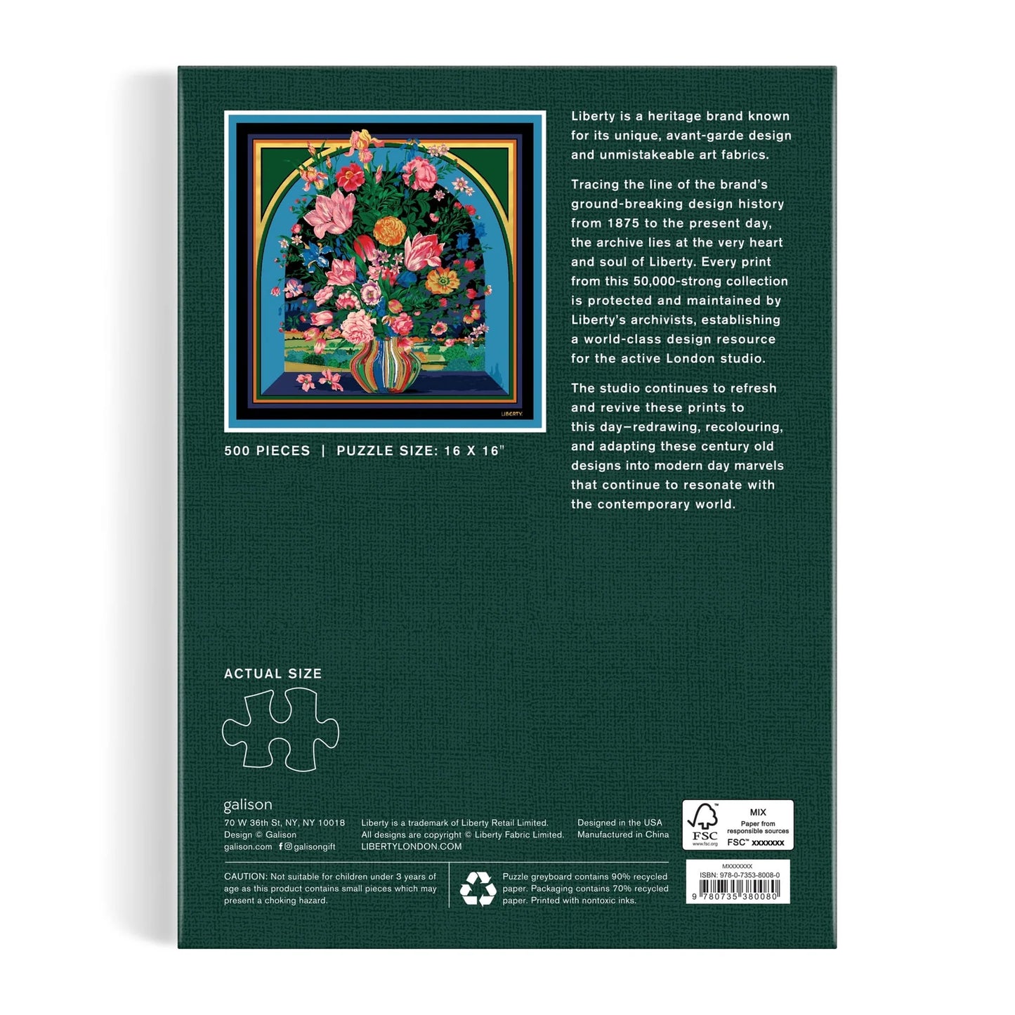 Liberty Vista 500 Piece Puzzle