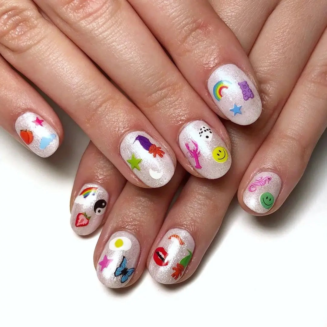 Lucky Charms Nail Stickers