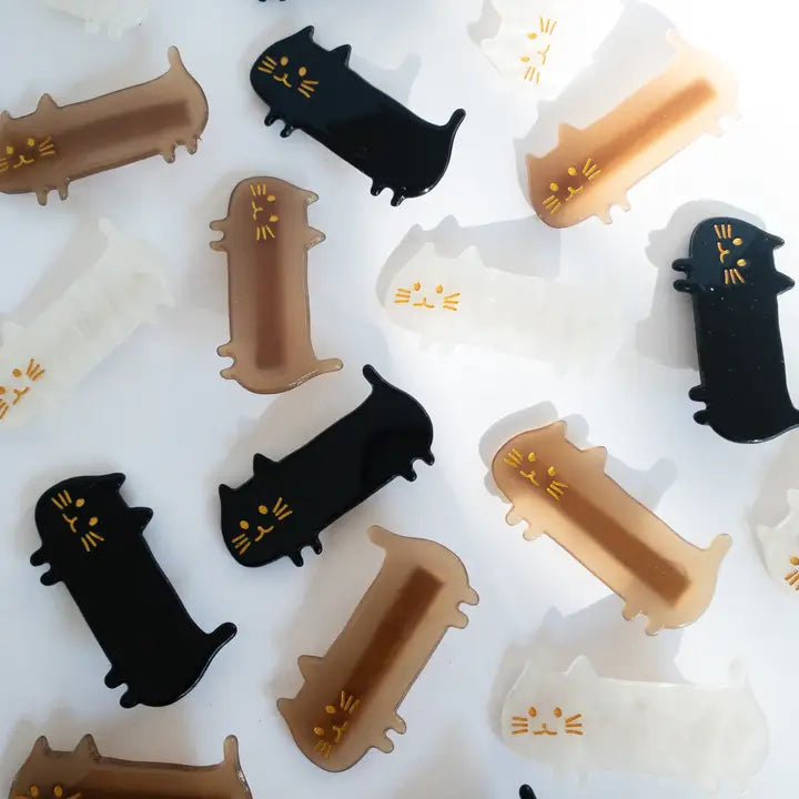 Meow Crew Hair Clips
