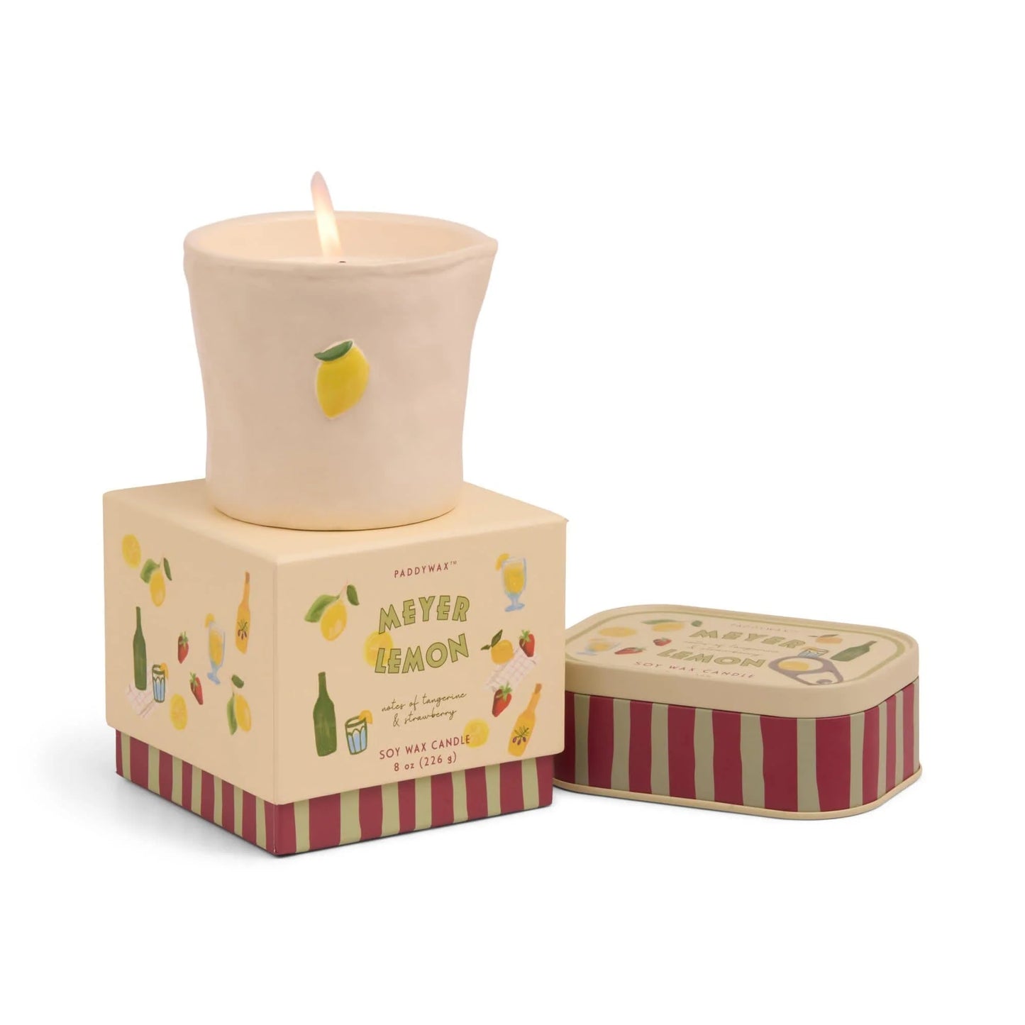 Meyer Lemon Bistro Candle - Ali's Wagon