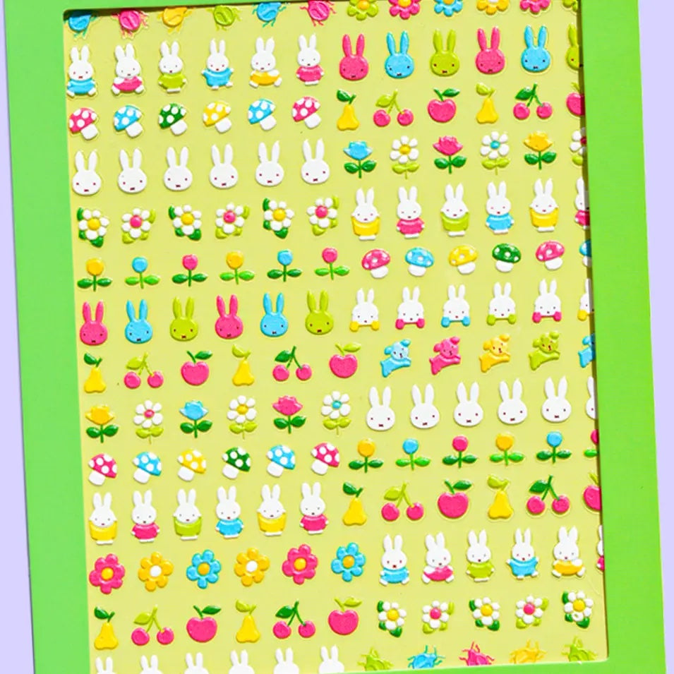 Miffy in the Meadow Nail Stickers