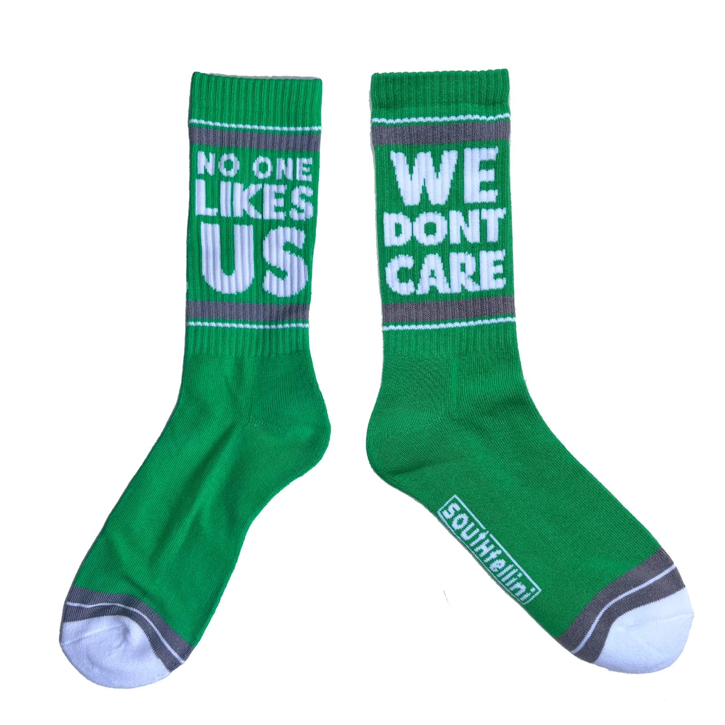 No One Likes Us Socks - Green