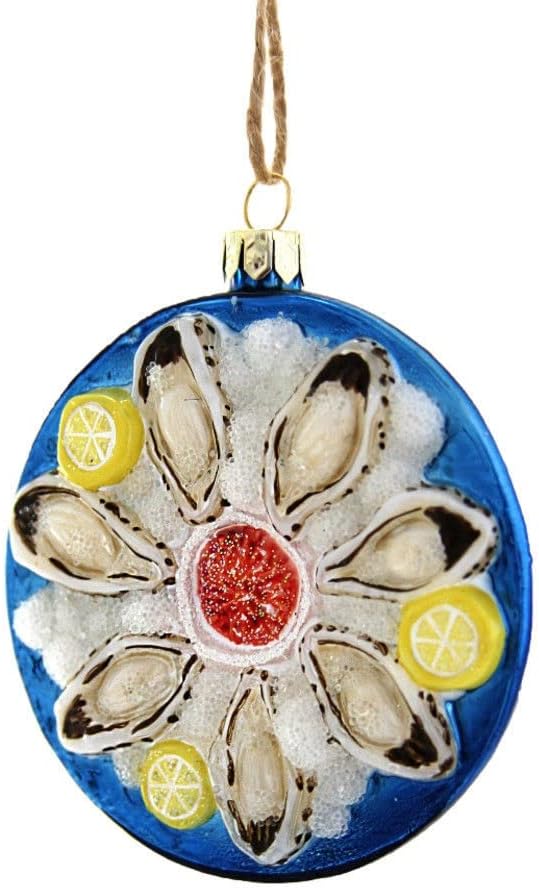 Plate of Oysters Ornament