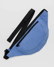 Load image into Gallery viewer, Pansy Blue Crescent Baggu Fanny Pack