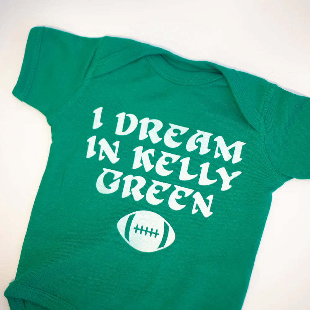Dream in Kelly Green Onesie