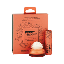 Load image into Gallery viewer, Pomegranate Peach Lip Care Duo