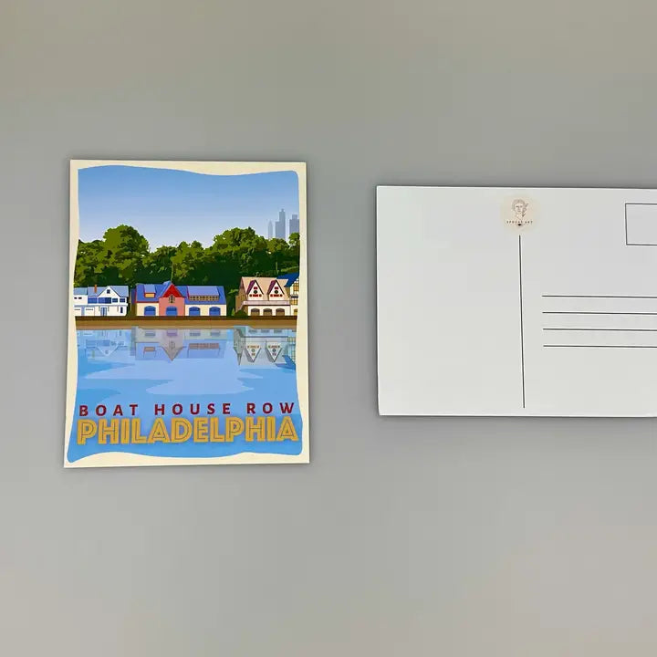 Boathouse Row Postcard