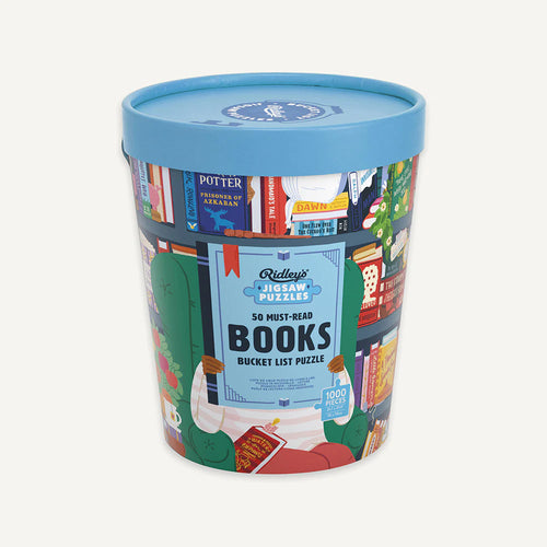 50 Must Read Books Of The World Bucket List 1000 Piece Puzzle
