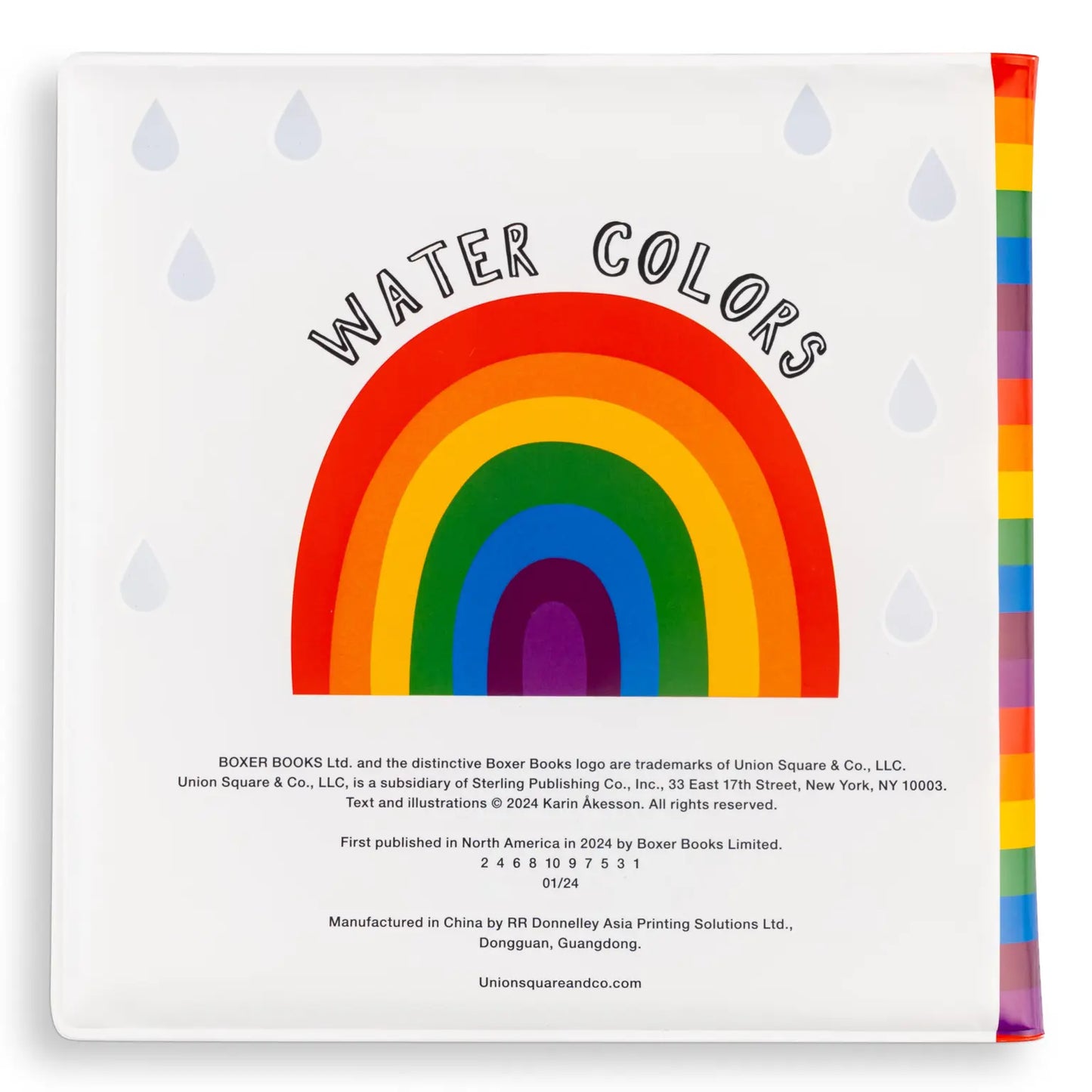 The Rainbow Snail and Friends Bath Book