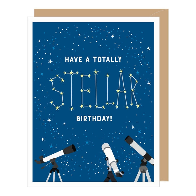 Stellar Birthday Card