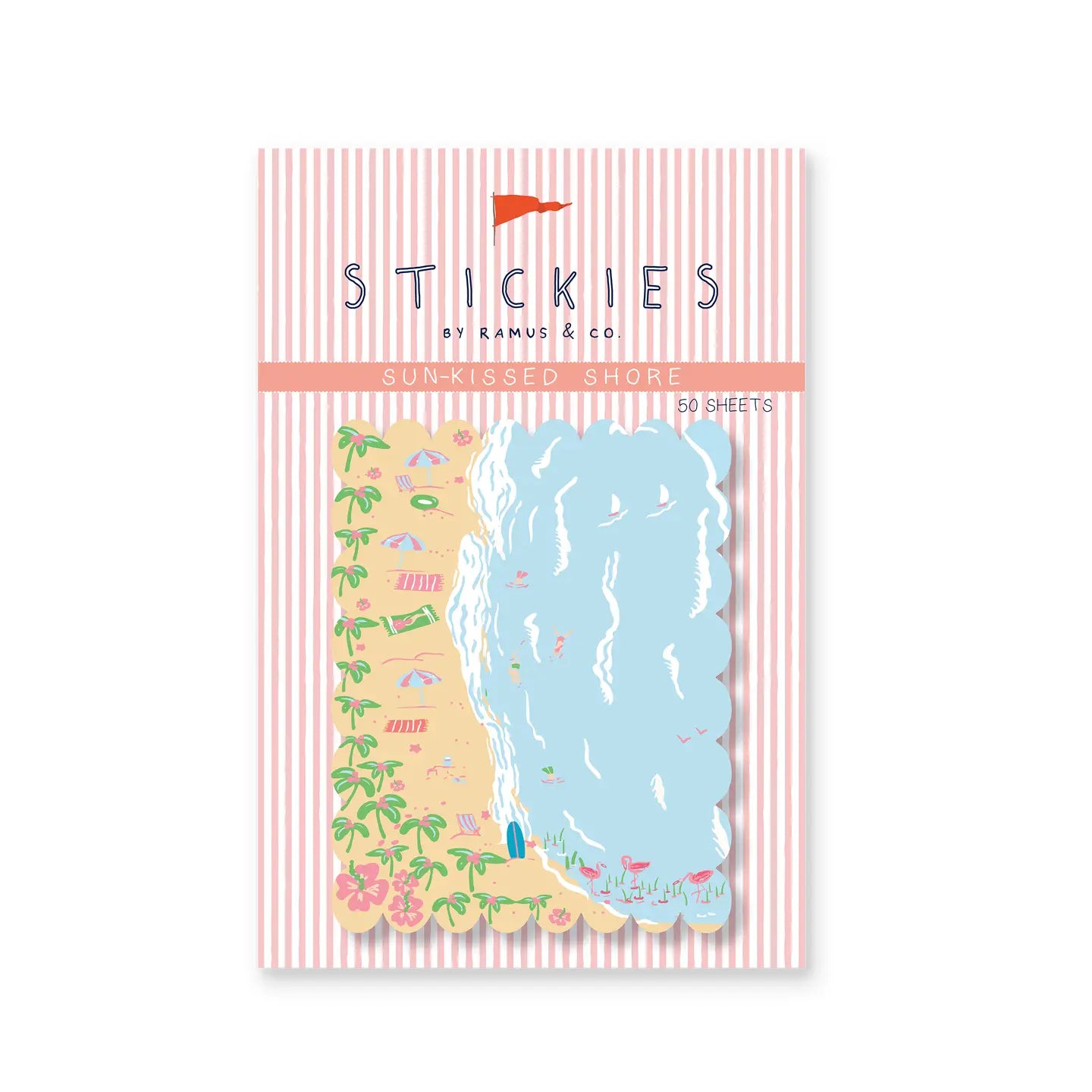 Sun Kissed Shore Sticky Notes