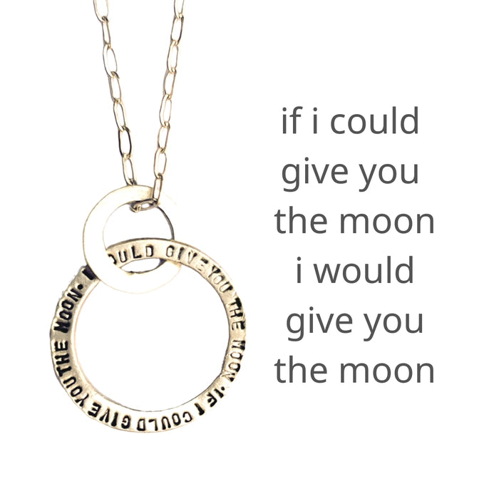 If I Could Give You the Moon Necklace