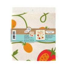 Load image into Gallery viewer, To-may-to To-mah-to Swedish Dish Cloth &amp; Tea Towel Set