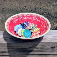 Load image into Gallery viewer, Customized Wedding Bowl by Heather Shadron at local Fairmount shop Ali&#39;s Wagon in Philadelphia, Pennsylvania