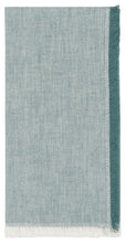 Load image into Gallery viewer, Lagoon Chambray Heirloom Napkin Set