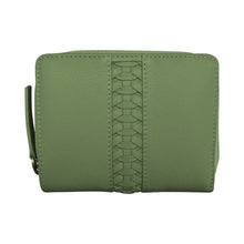 Load image into Gallery viewer, Sage Urbano Braided Bifold Leather Wallet