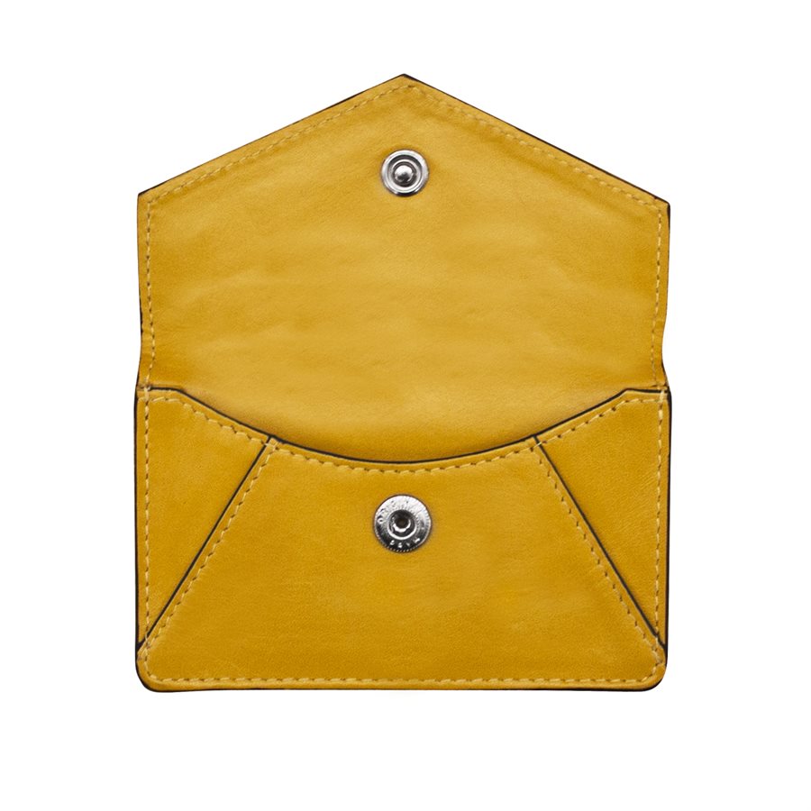 Yellow Envelope Business Card Wallet