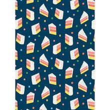 Load image into Gallery viewer, Birthday Cake Slice Wrapping Paper