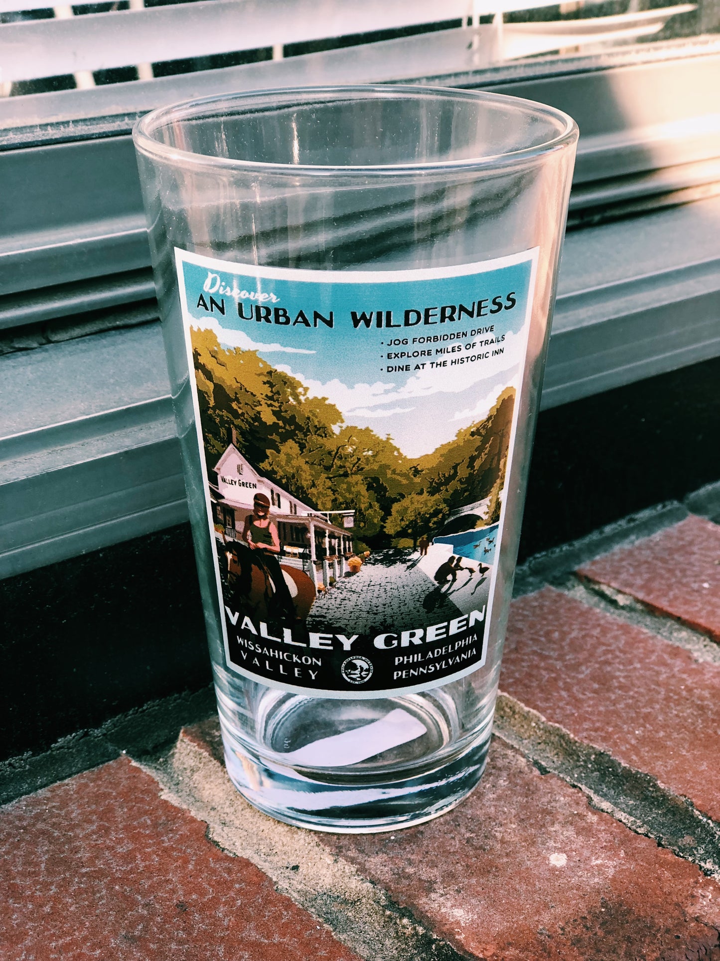 Philly Pint Glass - Ali's Wagon